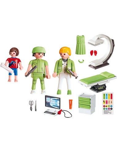 6559 PLAYMOBIL CITY LIFE SALA DE RAYOS X.