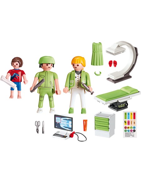 6559 PLAYMOBIL CITY LIFE SALA DE RAYOS X.