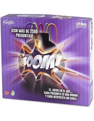 JUEGO DE MESA ¡BOOM! FAMOGAMES. FAMOSA.