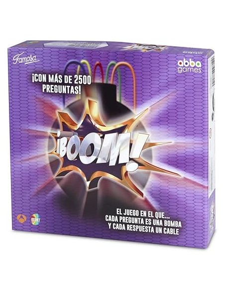 JUEGO DE MESA ¡BOOM! FAMOGAMES. FAMOSA.