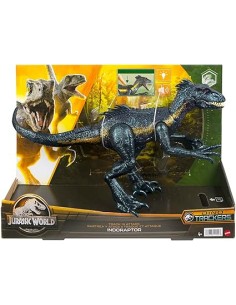 JURASSIC WORLD INDORAPTOR. DINO TRACKERS. MATTEL. 