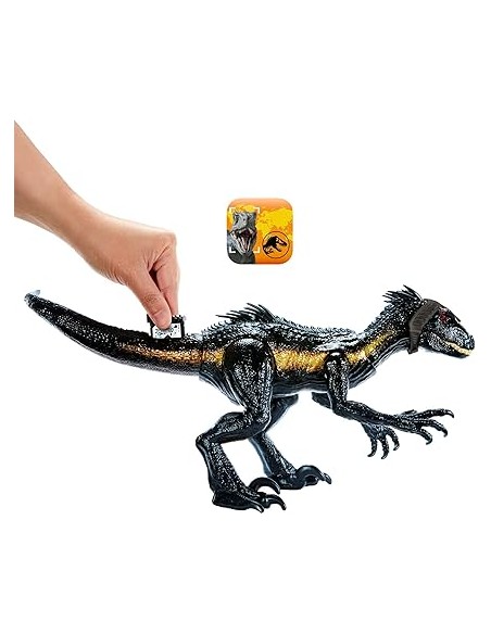 JURASSIC WORLD INDORAPTOR. DINO TRACKERS. MATTEL. 