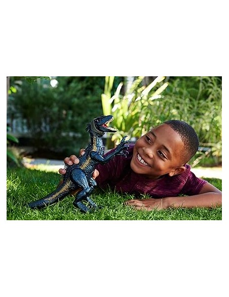 JURASSIC WORLD INDORAPTOR. DINO TRACKERS. MATTEL. 