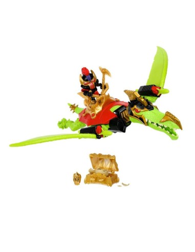 TREASURE DINO GLOD DINOSAURIO PTERODACTILO....