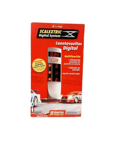 SCALEXTRIC DIGITAL SYSTEM COMPTAVOLTES. TECNITOYS