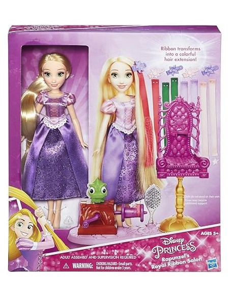 DISNEY PRINCESS EXTENSIONES MÁGICAS DE RAPUNZEL. HASBRO.