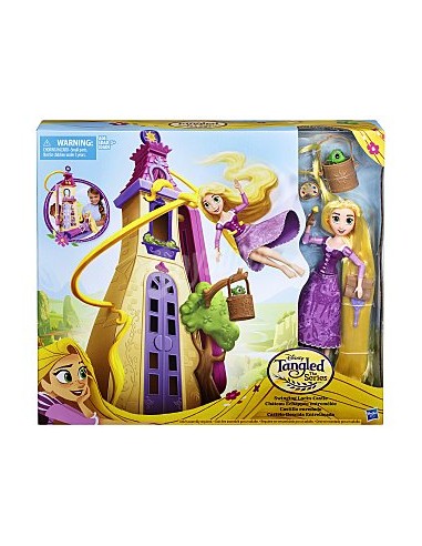 DISNEY PRINCESS RAPUNZEL TORRE D'AVENTURES. HASBRO.