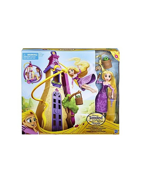 DISNEY PRINCESS RAPUNZEL TORRE D'AVENTURES. HASBRO.