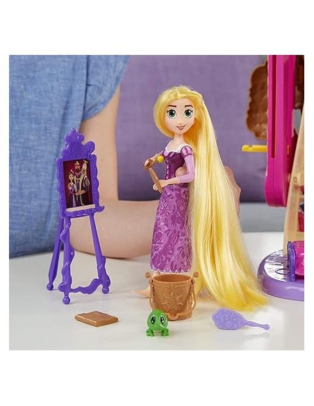 DISNEY PRINCESS RAPUNZEL TORRE D'AVENTURES. HASBRO.