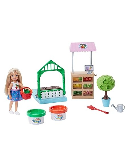 BARBIE CHELSEA Y SU HUERTO. MATTEL.