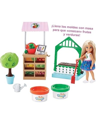 BARBIE CHELSEA Y SU HUERTO. MATTEL.
