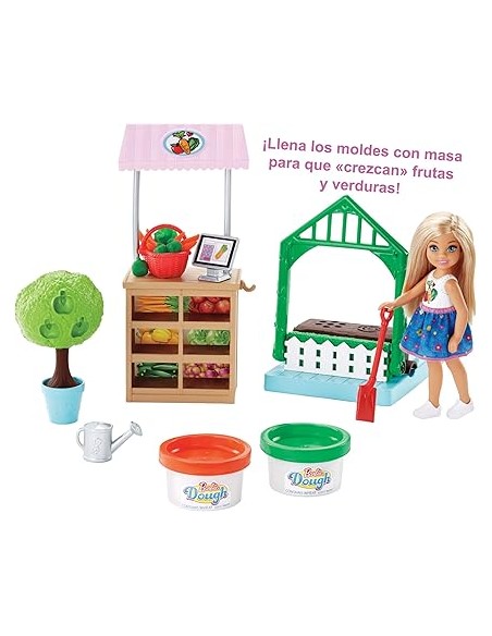 BARBIE CHELSEA Y SU HUERTO. MATTEL.