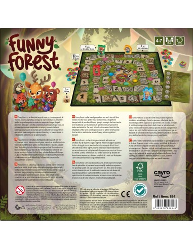 JUEGO DE MESA FUNNY FOREST. CAYRO. COMPRAR