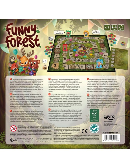 JUEGO DE MESA FUNNY FOREST. CAYRO. COMPRAR