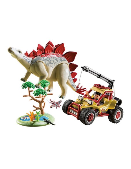 9432 PLAYMOBIL THE EXPLORERS VEHICLE EXPLORADOR AMB ESTEGOSAURI.