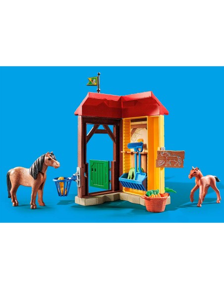70501 PLAYMOBIL COUNTRY STARTER PACK GRANJA DE CABALLOS.