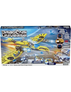 MEGABLOKS DRAGONS UNIVERSE DELUXE DUAL-BLAST DRAGON HUNTER. 2