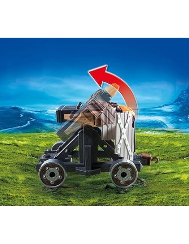 9341 PLAYMOBIL KNIGHTS CARRUATGE DE CAVALLS AMB...