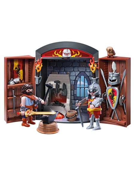 5637 PLAYMOBIL KNIGHTS COFRE CAVALLERS