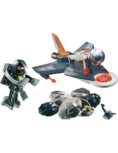 4877 PLAYMOBIL TOP AGENTS AVIÓN DETECTOR DE...