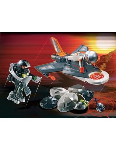 4877 PLAYMOBIL TOP AGENTS AVIÓ DETECTOR...
