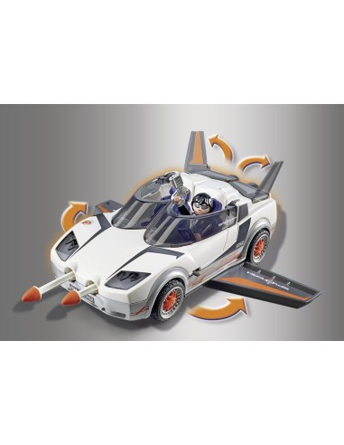 9252 PLAYMOBIL TOP AGENTS AGENT SECRET I RACER
