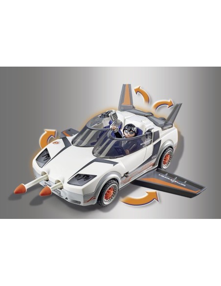 9252 PLAYMOBIL TOP AGENTS AGENTE SECRETO Y RACER