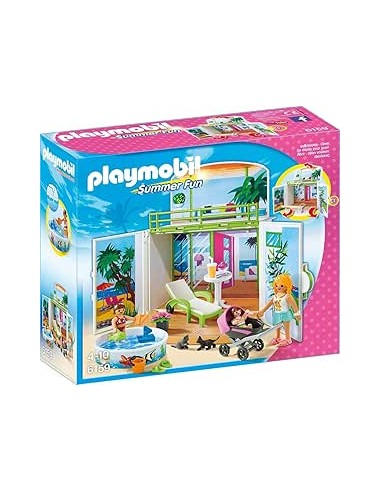 6159 PLAYMOBIL COFRE BUNGALOW A LA PLATJA