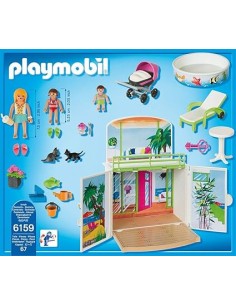 6159 PLAYMOBIL COFRE BUNGALOW A LA PLATJA 2