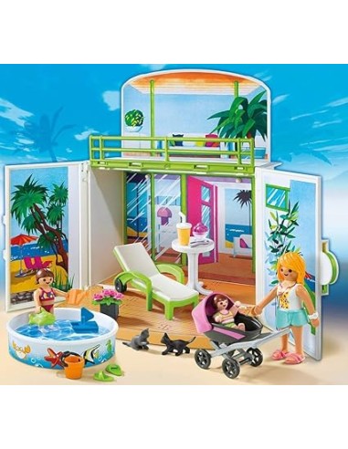 6159 PLAYMOBIL COFRE BUNGALOW EN LA PLAYA