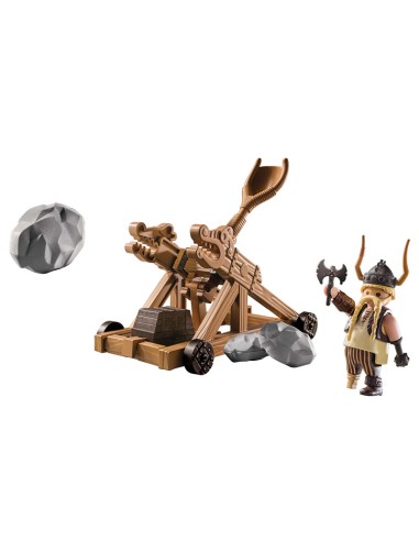 9245 PLAYMOBIL DRAGONS BOCÓN CON CATAPULTA