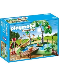 6816 PLAYMOBIL COUNTRY LAGO CON ANIMALES