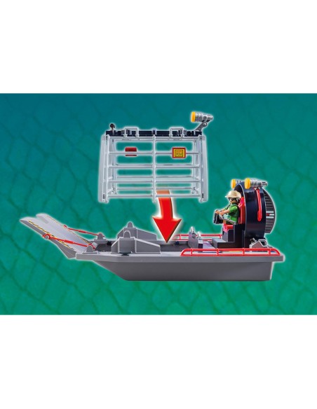 9433 PLAYMOBIL DINOS HIRODESLLIÇADOR AMB GÀBIA.