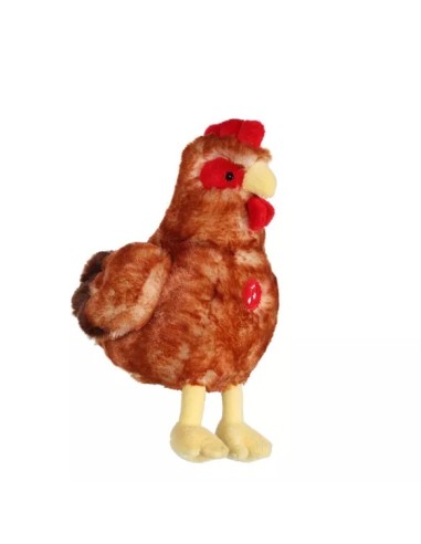 GALLINA DE PELUCHE CON SONIDO. GIPSY TOYS