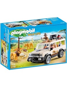 6798 PLAYMOBIL WILD LIFE VEHICLE SAFARI AMB LLEONS