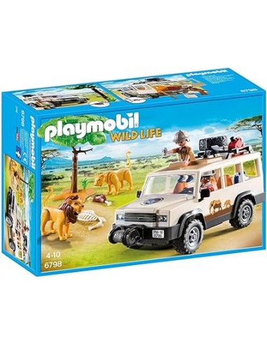 6798 PLAYMOBIL WILD LIFE VEHICLE SAFARI AMB LLEONS