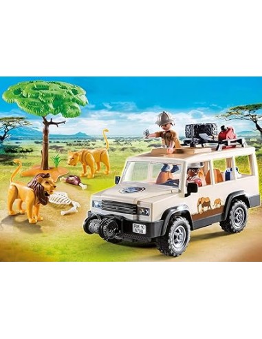 6798 PLAYMOBIL WILD LIFE VEHICLE SAFARI AMB LLEONS