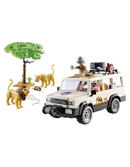 6798 PLAYMOBIL WILD LIFE VEHÍCULO SAFARI CON LEONES