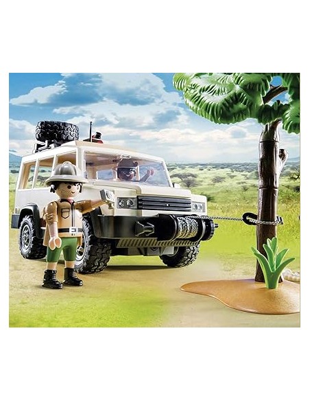 6798 PLAYMOBIL WILD LIFE VEHÍCULO SAFARI CON LEONES