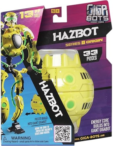 GIGABOTS ENERGY CORES HAZBOT GIANT 13". SERIE 1.  BLIP TOYS