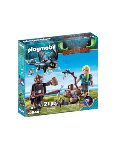 70040 PLAYMOBIL DRAGONS HIPO I ASTRID CON BEBÉ DRAGÓN