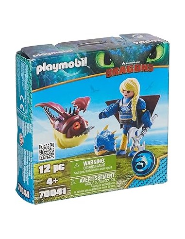 70041 PLAYMOBIL DRAGONS ASTRID CON GLOBOGLOB