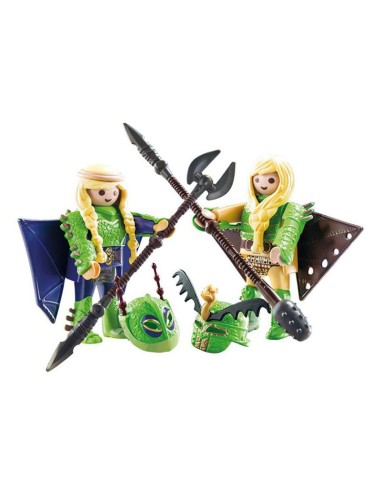 70042 PLAYMOBIL DRAGONS CHUSCO Y BRUSCA CON...