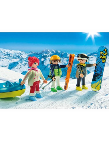 9286 PLAYMOBIL FAMILY FUN DEPORTES DE INVIERNO