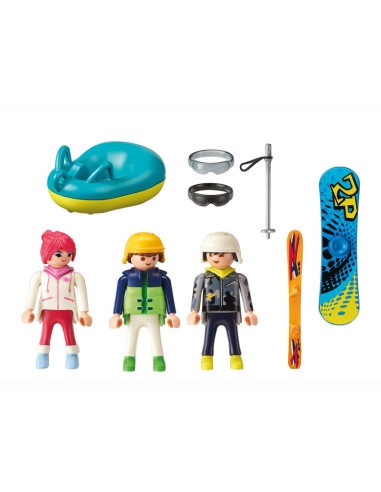 9286 PLAYMOBIL FAMILY FUN DEPORTES DE INVIERNO
