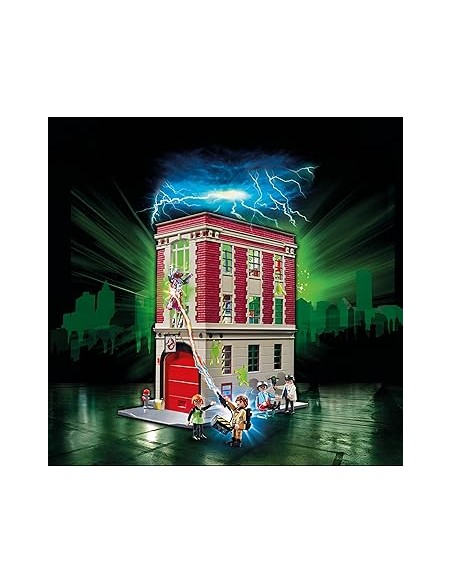 9219 PLAYMOBIL GHOSTBUSTERS QUARTER PARC DE BOMBERS