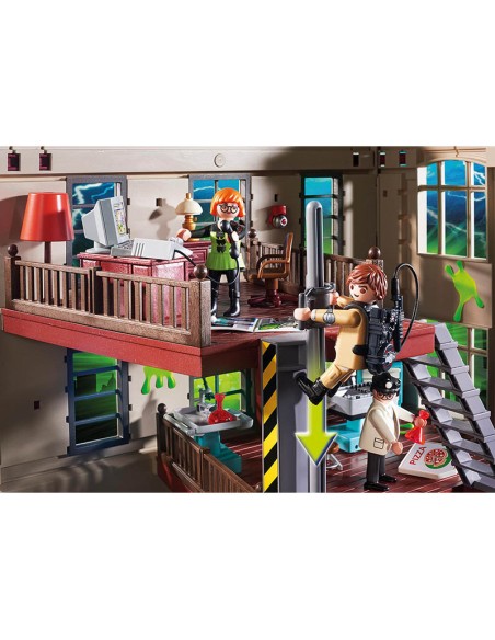 9219 PLAYMOBIL GHOSTBUSTERS QUARTER PARC DE BOMBERS