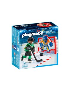 6192 PLAYMOBIL SPORTS & ACTION PORTERIA D'HOQUEI SOBRE GEL