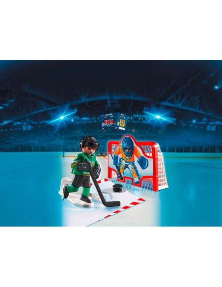 6192 PLAYMOBIL SPORTS & ACTION PORTERIA DE HOCKEY SOBRE HIELO