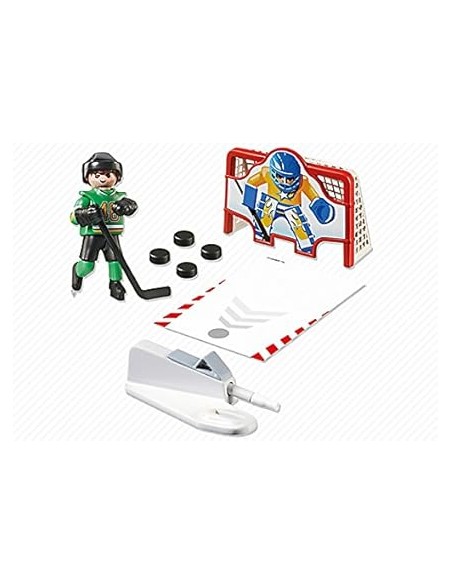 6192 PLAYMOBIL SPORTS & ACTION PORTERIA DE HOCKEY SOBRE HIELO